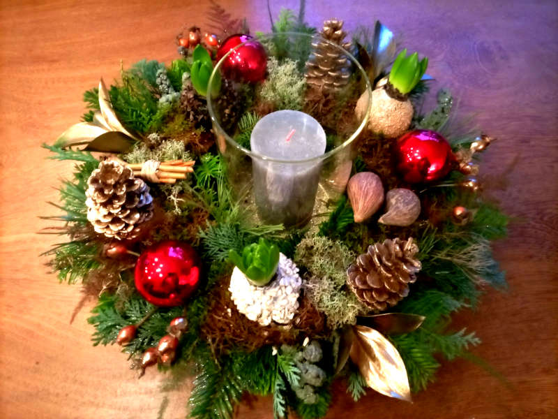 Bloemheid.nl kerstworkshop