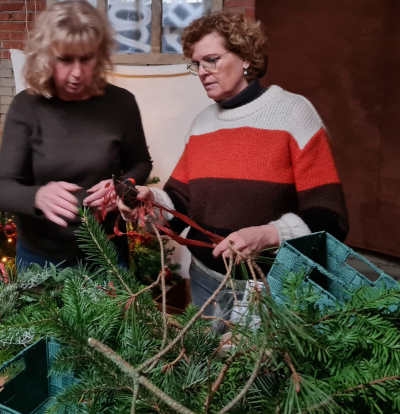Bloemheid.nl kerstworkshop