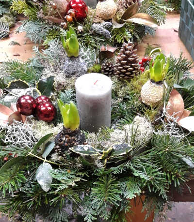 Bloemheid.nl kerstworkshop