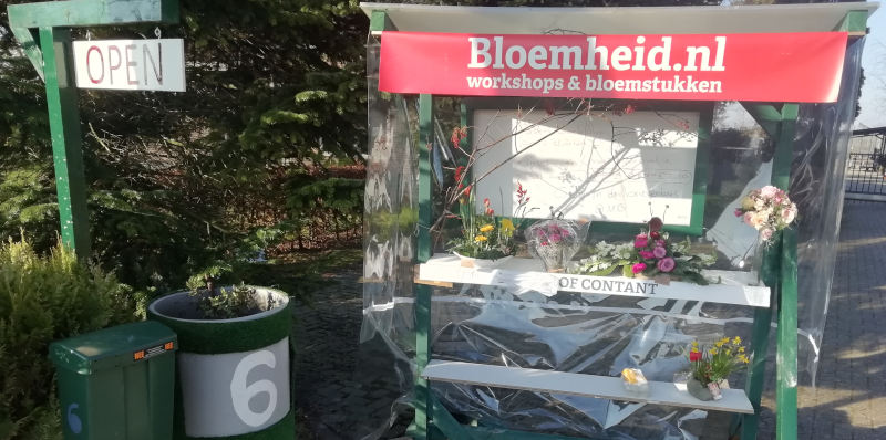 De bloemenkraam